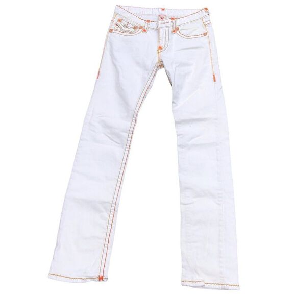 True Religion Jeans Size 30 BILLY BIG T White - Picture 4 of 10